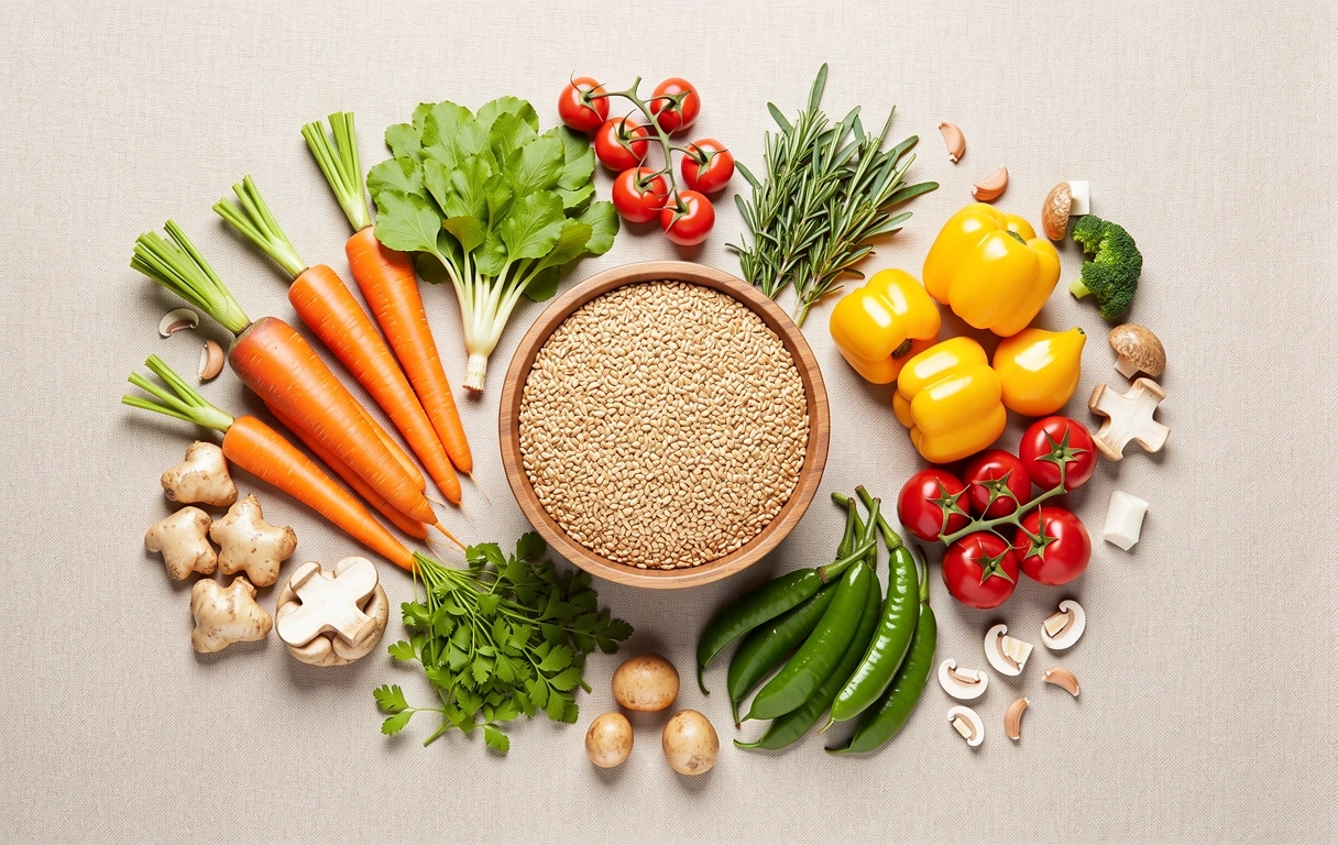 Verse gezonde ingrediënten